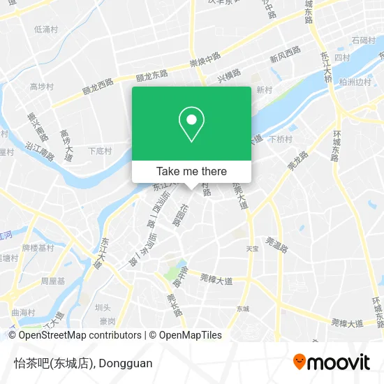 怡茶吧(东城店) map