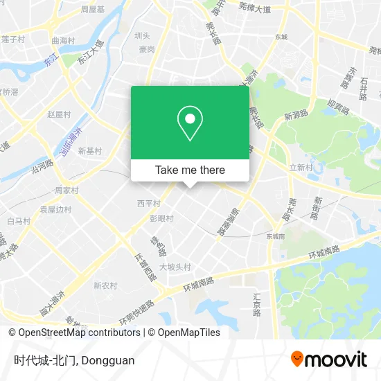 时代城-北门 map