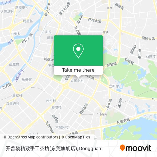 开普勒精致手工茶坊(东莞旗舰店) map