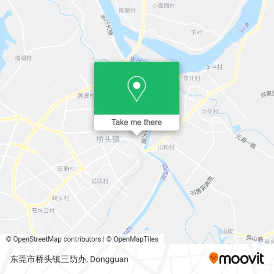 东莞市桥头镇三防办 map