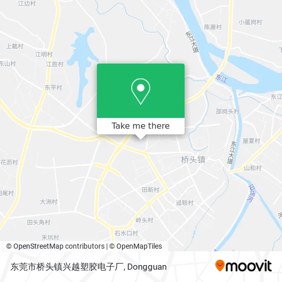 东莞市桥头镇兴越塑胶电子厂 map