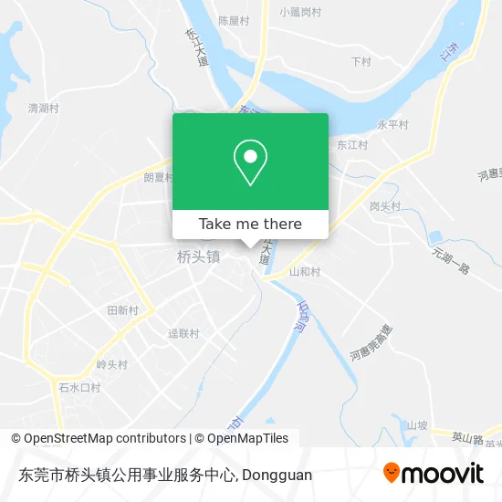 东莞市桥头镇公用事业服务中心 map