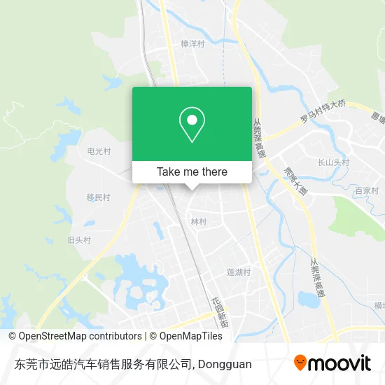 东莞市远皓汽车销售服务有限公司 map
