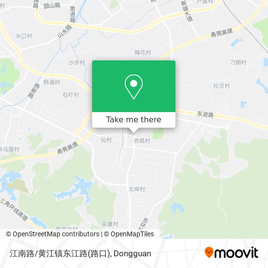 江南路/黄江镇东江路(路口) map