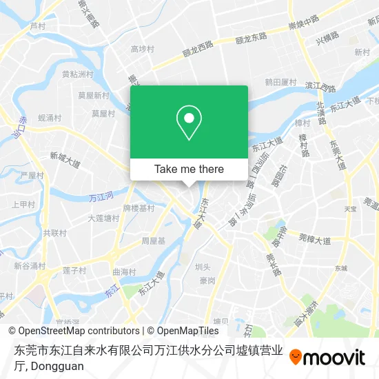 东莞市东江自来水有限公司万江供水分公司墟镇营业厅 map