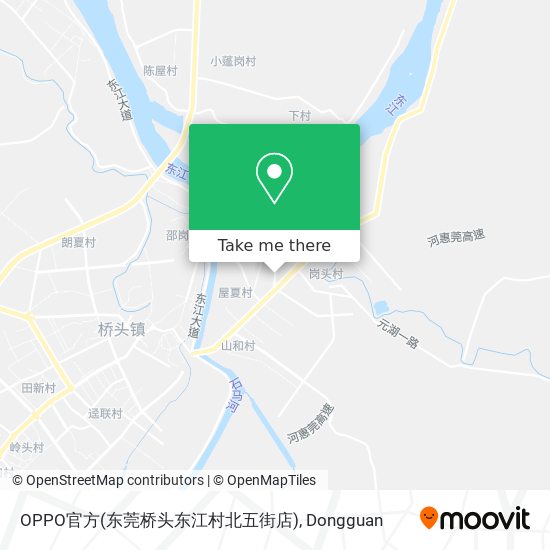OPPO官方(东莞桥头东江村北五街店) map