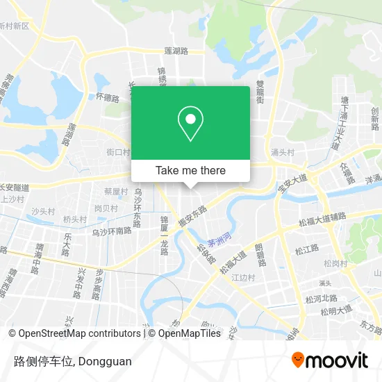 路侧停车位 map