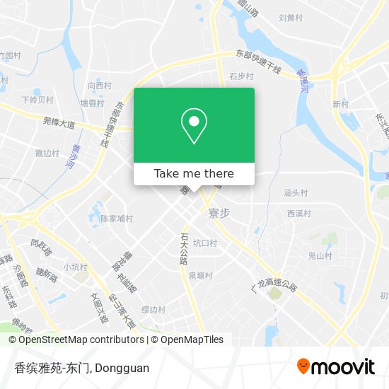 香缤雅苑-东门 map