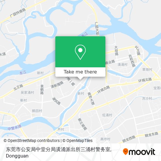 东莞市公安局中堂分局潢涌派出所三涌村警务室 map