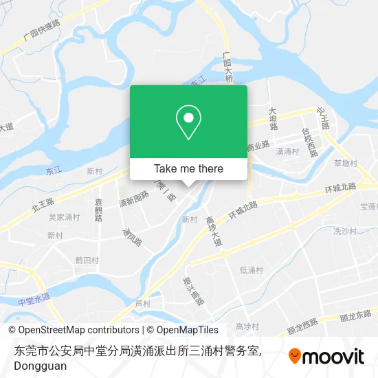 东莞市公安局中堂分局潢涌派出所三涌村警务室 map