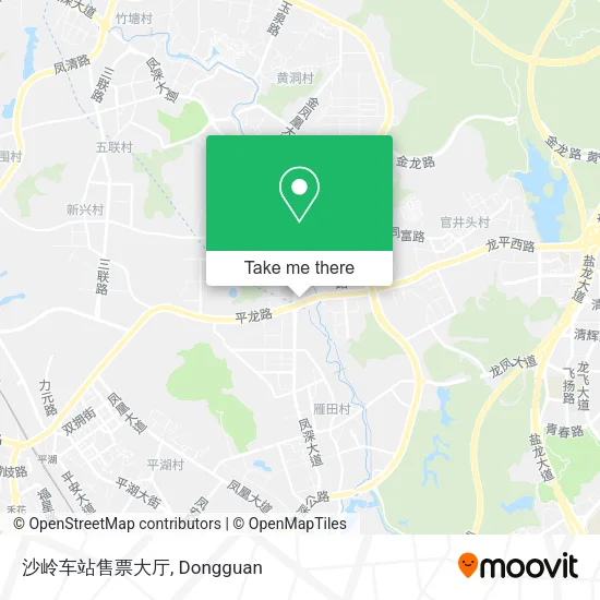 沙岭车站售票大厅 map