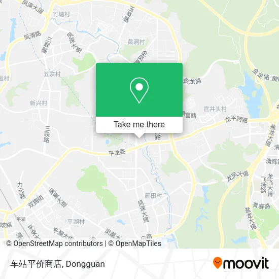 车站平价商店 map