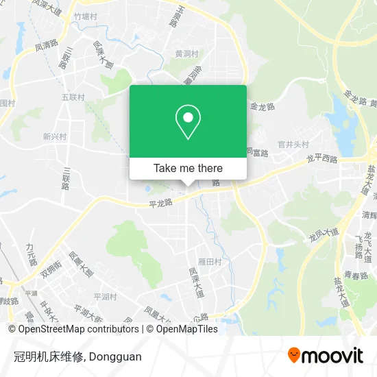 冠明机床维修 map