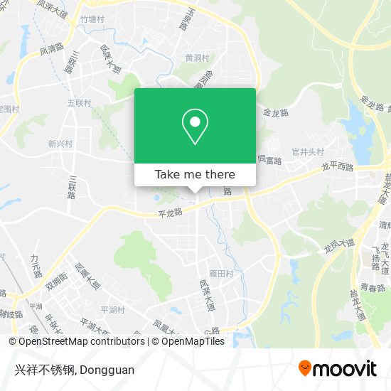 兴祥不锈钢 map
