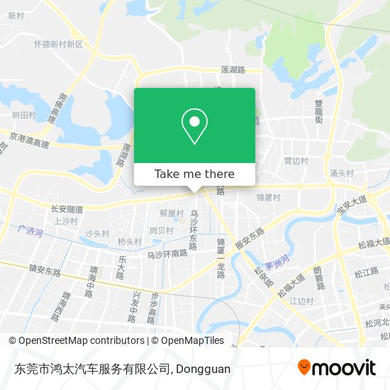 东莞市鸿太汽车服务有限公司 map