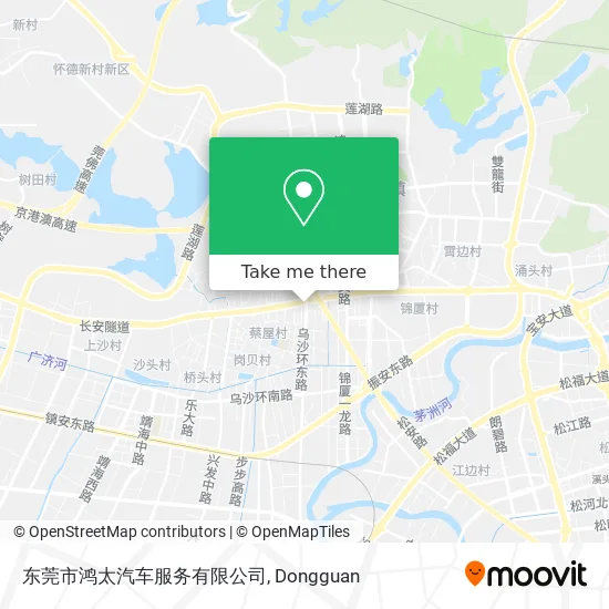 东莞市鸿太汽车服务有限公司 map