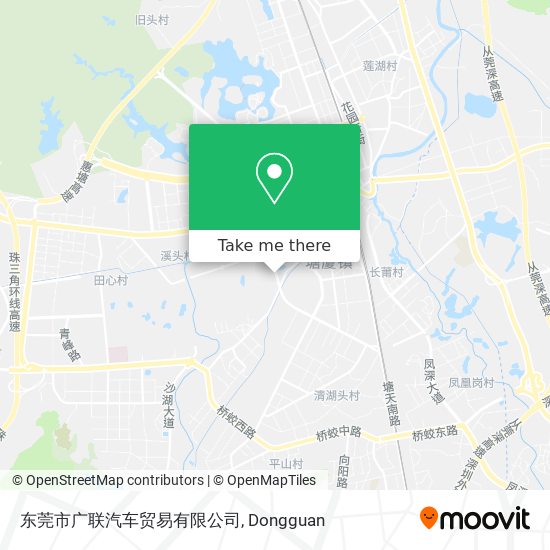 东莞市广联汽车贸易有限公司 map