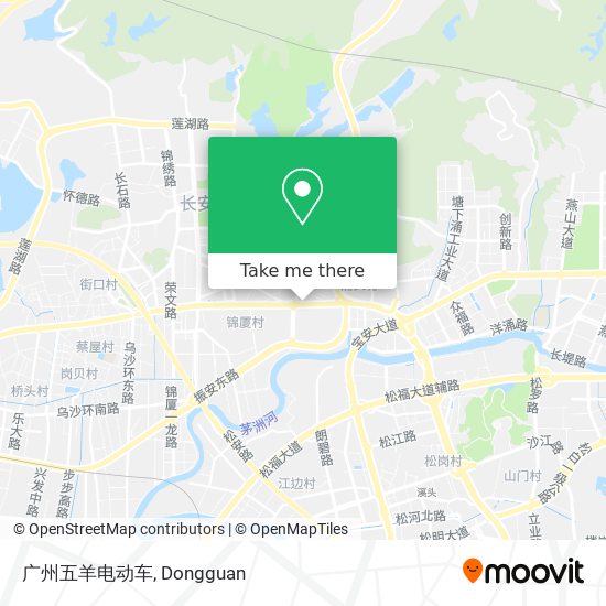 广州五羊电动车 map