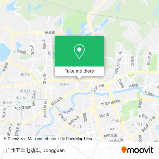 广州五羊电动车 map