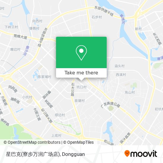 星巴克(寮步万润广场店) map