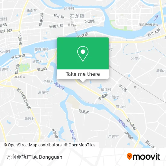 万润金轨广场 map