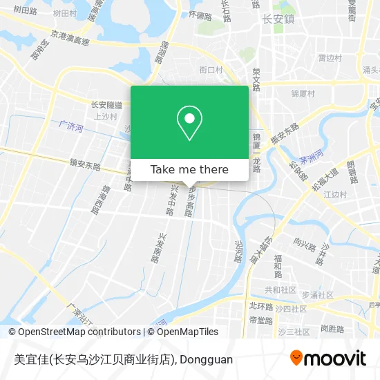 美宜佳(长安乌沙江贝商业街店) map
