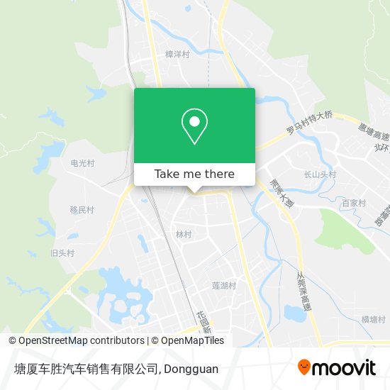 塘厦车胜汽车销售有限公司 map