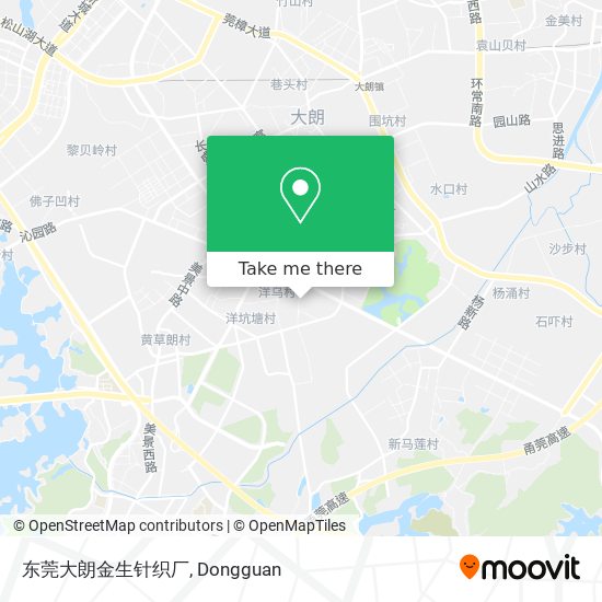东莞大朗金生针织厂 map