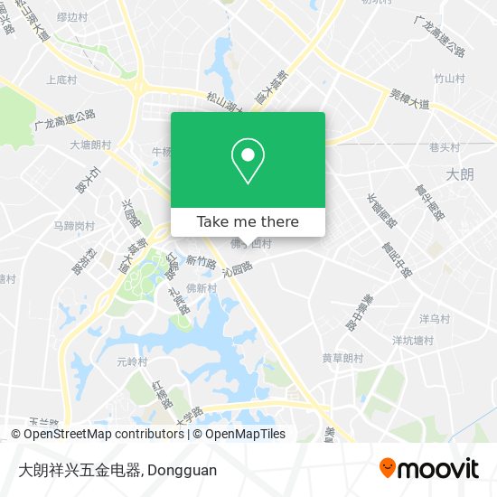大朗祥兴五金电器 map