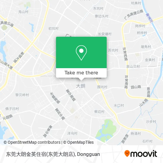 东莞大朗金英住宿(东莞大朗店) map