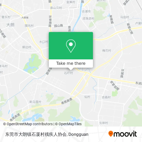 东莞市大朗镇石厦村残疾人协会 map