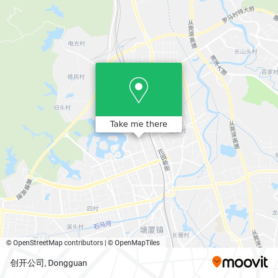 创开公司 map