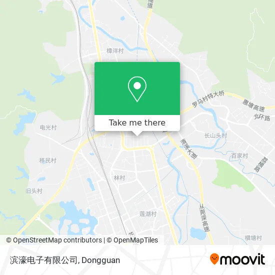 滨濠电子有限公司 map