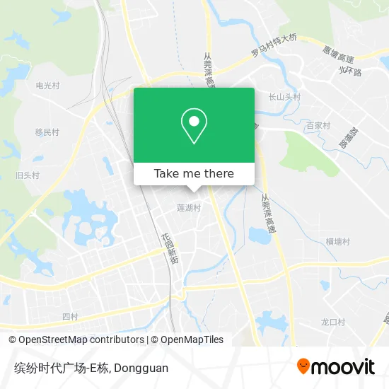 缤纷时代广场-E栋 map