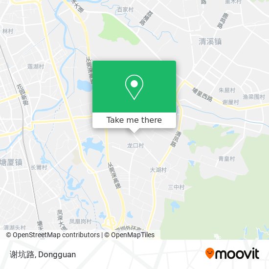 谢坑路 map