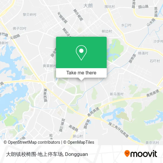 大朗镇校椅围-地上停车场 map