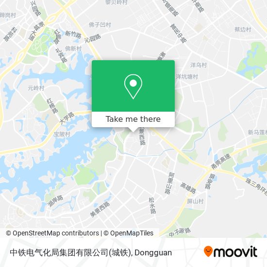 中铁电气化局集团有限公司(城铁) map