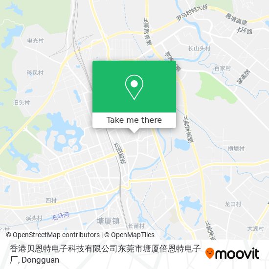 香港贝恩特电子科技有限公司东莞市塘厦倍恩特电子厂 map