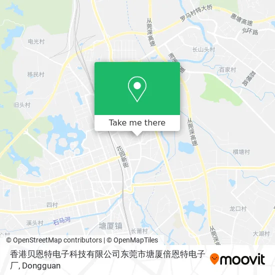 香港贝恩特电子科技有限公司东莞市塘厦倍恩特电子厂 map