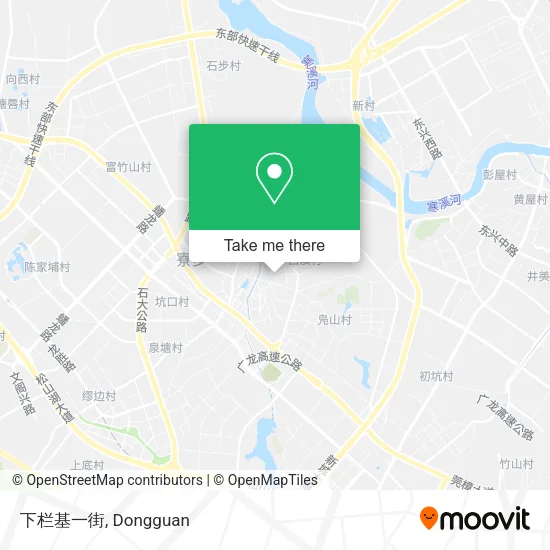 下栏基一街 map