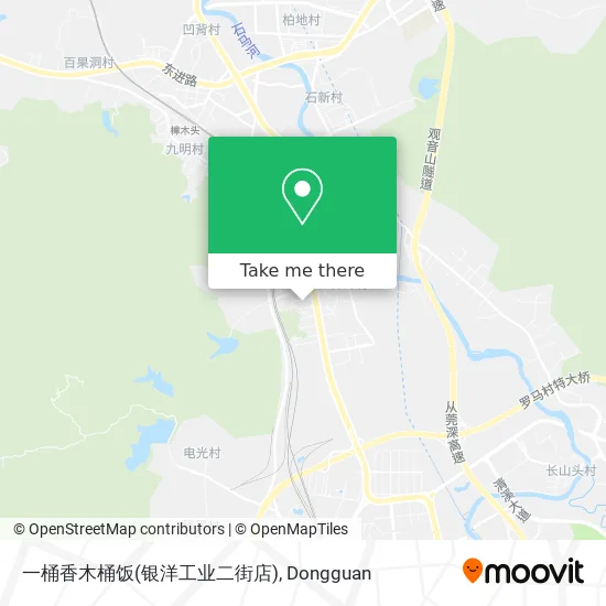 一桶香木桶饭(银洋工业二街店) map
