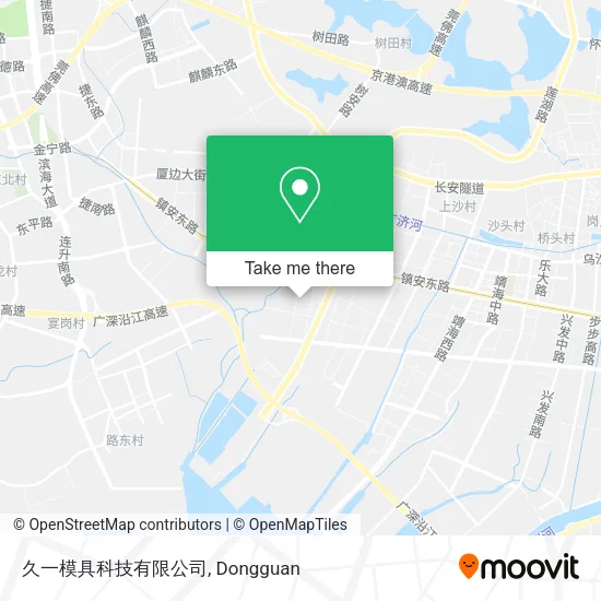 久一模具科技有限公司 map