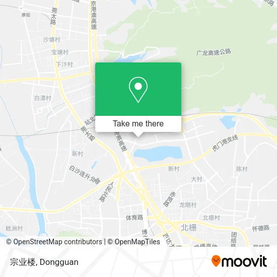 宗业楼 map