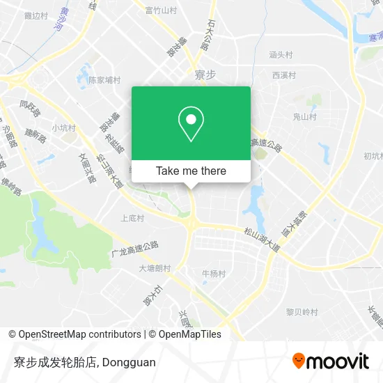 寮步成发轮胎店 map