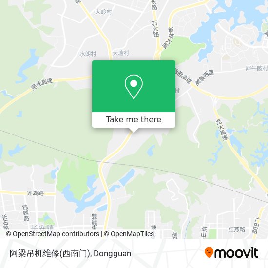 阿梁吊机维修(西南门) map