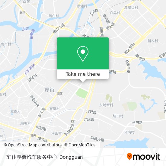 车仆厚街汽车服务中心 map