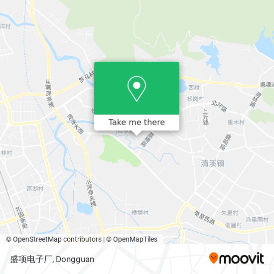 盛项电子厂 map