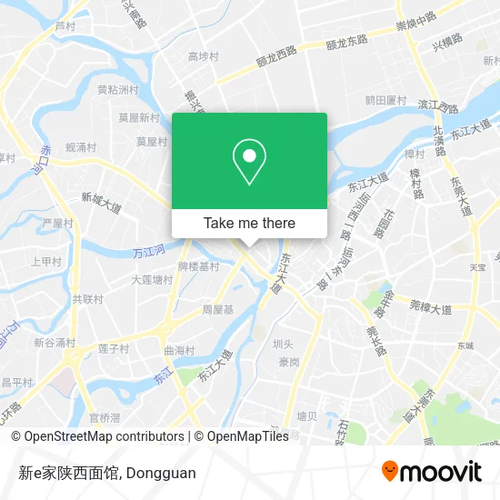 新e家陕西面馆 map