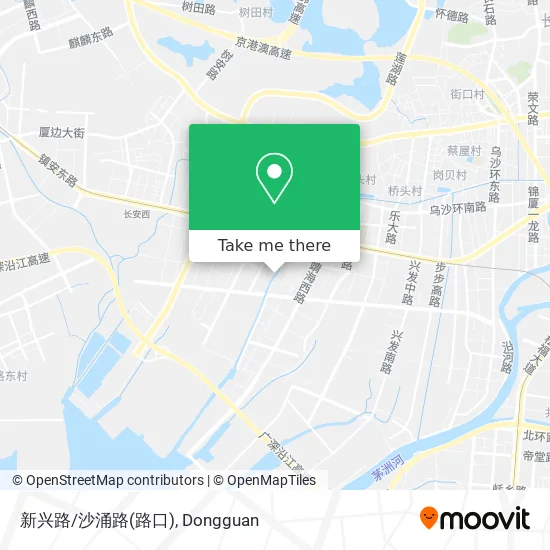 新兴路/沙涌路(路口) map