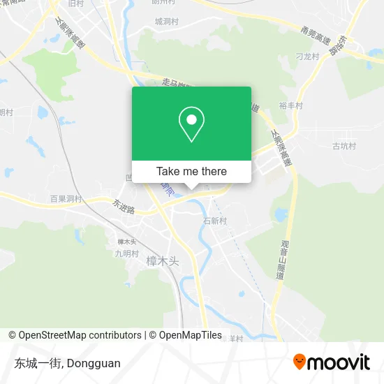 东城一街 map